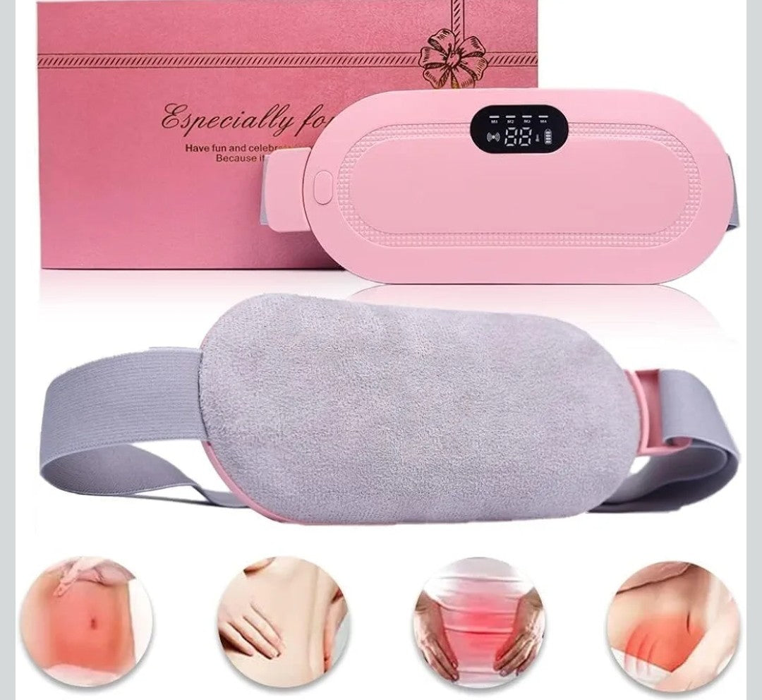 Heat & Vibration Therapy Belt (USB-C Rechargeable)